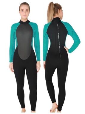 REALON Mens Womens Wetsuit 5/4mmNeoprene Scuba Wetsuit #M3787